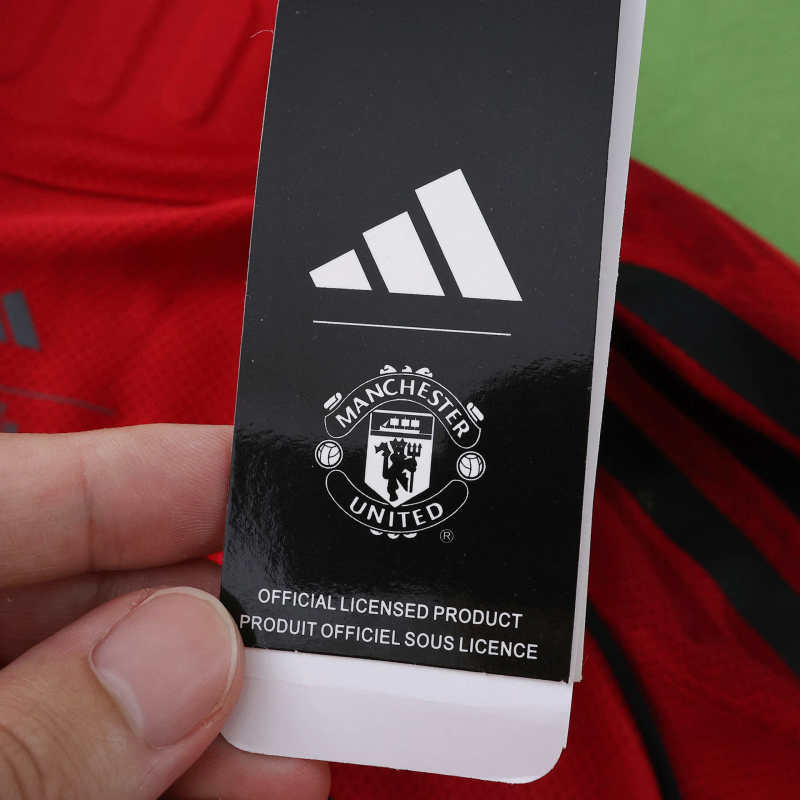 Manchester United Player Camiseta Local 2025/26 - Manga Larga