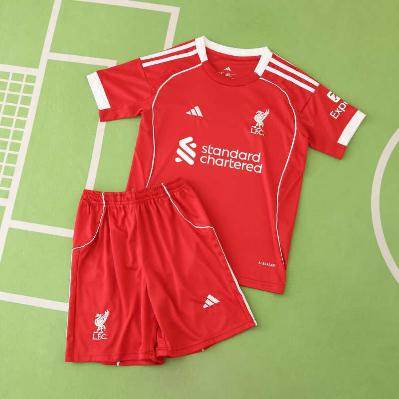 Liverpool Camiseta Local 2025/26 - Niños