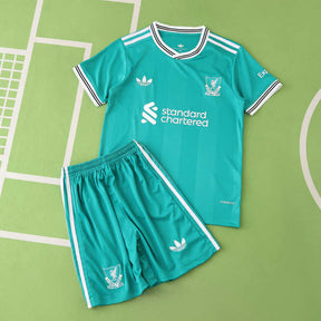 Liverpool Tercera Camiseta 2025/26 - Niños