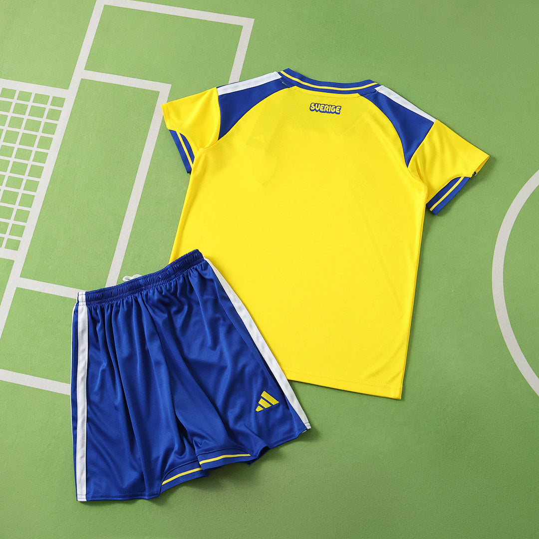 Suecia Mundial Camiseta 2026 - Niños