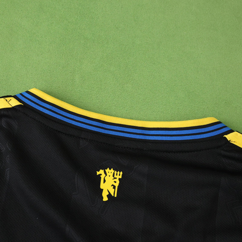 Manchester United Tercera Camiseta 2025/26 - Manga Larga