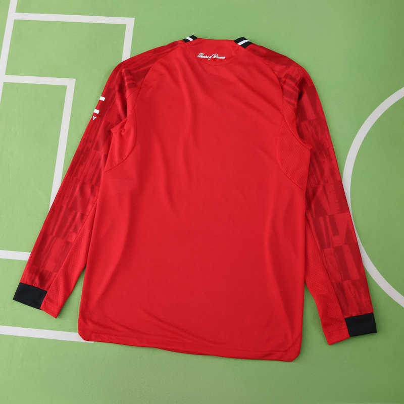 Manchester United Player Camiseta Local 2025/26 - Manga Larga