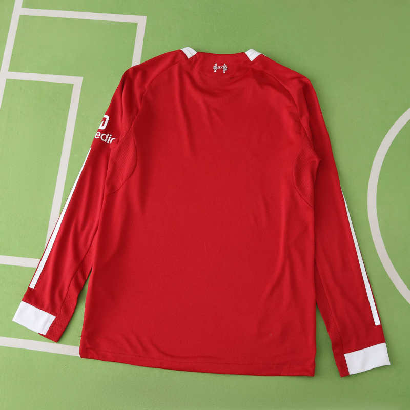 Liverpool Player Camiseta Local 2025/26 - Manga Larga