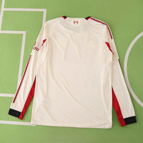 Liverpool Player Camiseta Visitante 2025/26 - Manga Larga
