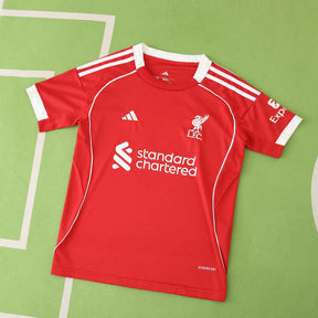 Liverpool Camiseta Local 2025/26 - Niños