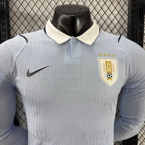 Uruguay Player Mundial Camiseta 2026 - Manga Larga
