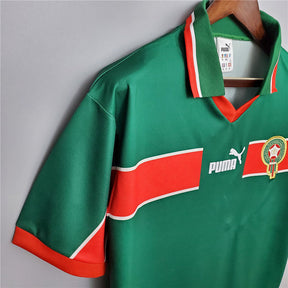 Marruecos Camiseta Visitante 1998 - Retro - Green
