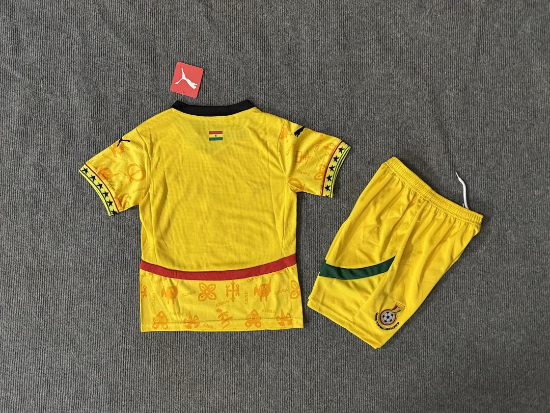 Ghana Camiseta Visitante 2025/26 - Niños