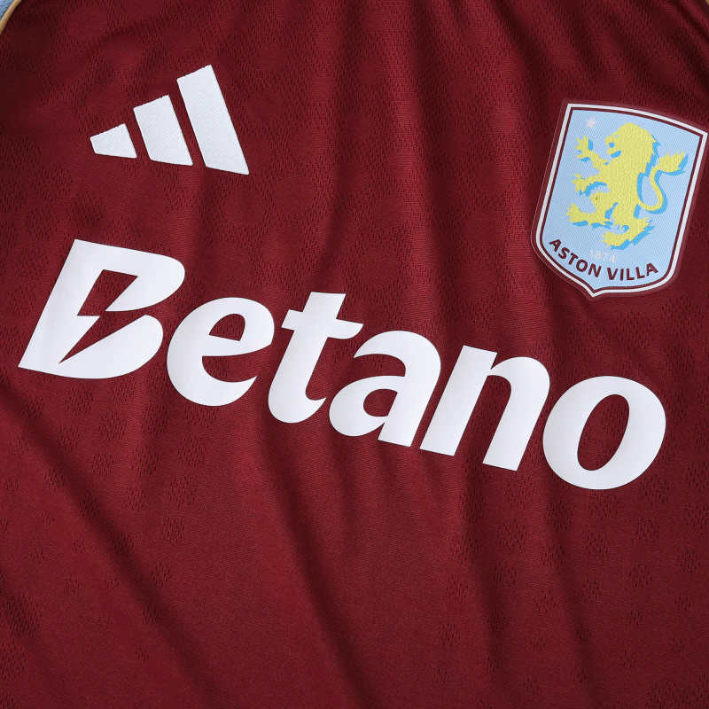 Aston Villa Camiseta Local 2025/26 - Versión Jugador