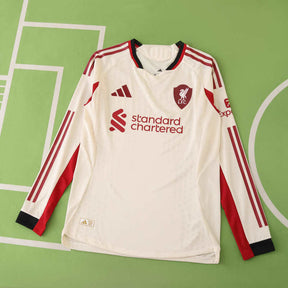 Liverpool Player Camiseta Visitante 2025/26 - Manga Larga