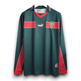 Marruecos Retro 1998 Green Camiseta Visitante - Manga Larga