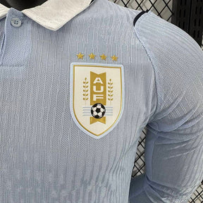Uruguay Player Mundial Camiseta 2026 - Manga Larga