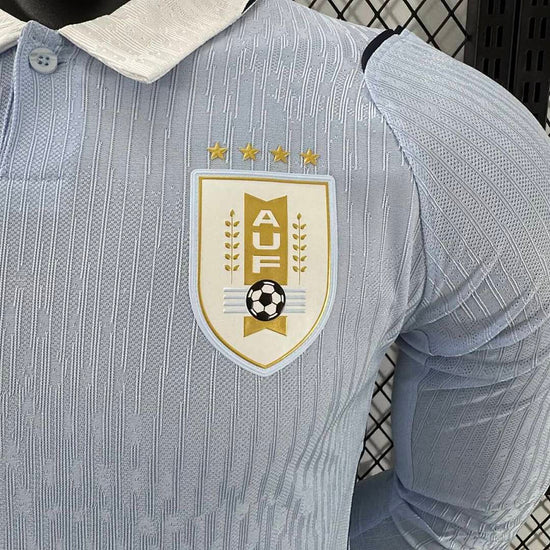 Uruguay Player Mundial Camiseta 2026 - Manga Larga