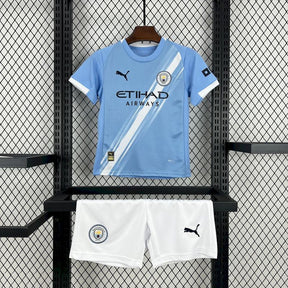 Manchester City Camiseta Local 2025/26 - Niños
