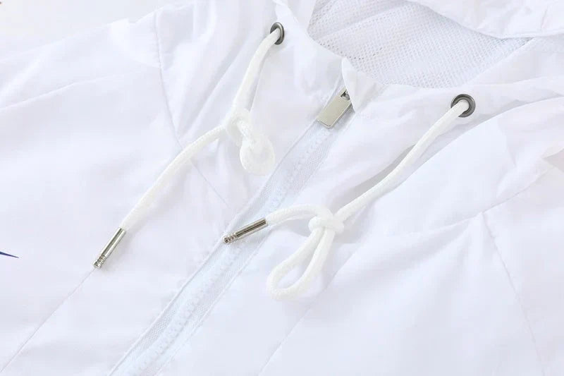 Chelsea White Windbreaker 2025