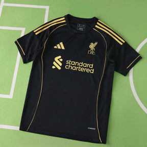 Liverpool Negra Entrenamiento Camiseta 2025/26