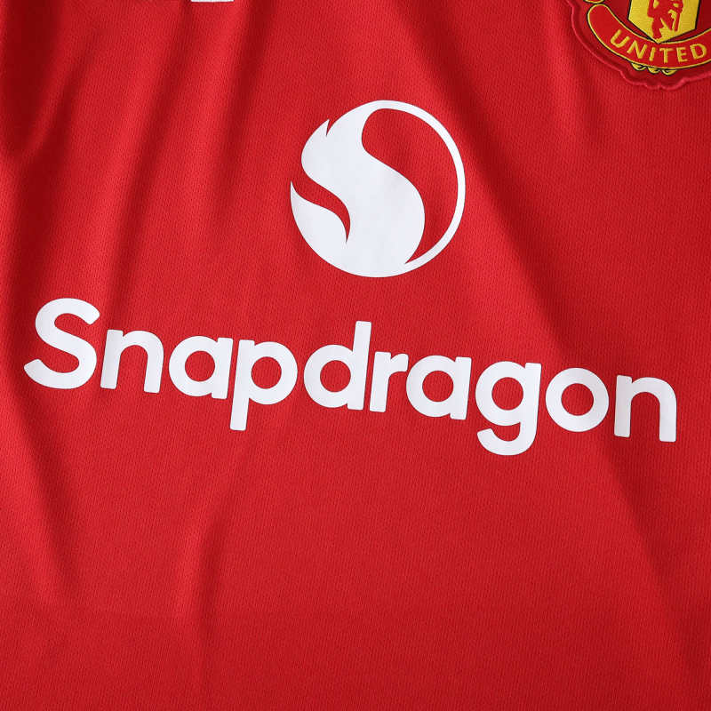 Manchester United Camiseta Local 2025/26 - Manga Larga