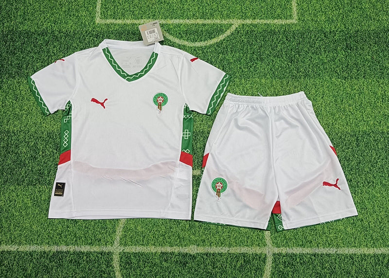 Marruecos Camiseta Visitante 2025/26 - Niños