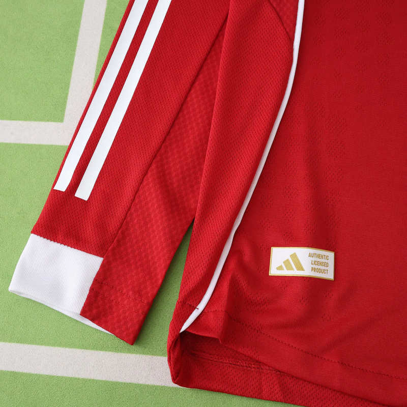 Liverpool Player Camiseta Local 2025/26 - Manga Larga