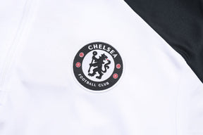 Chelsea White Pre-Partido TrackSuit 2025/26