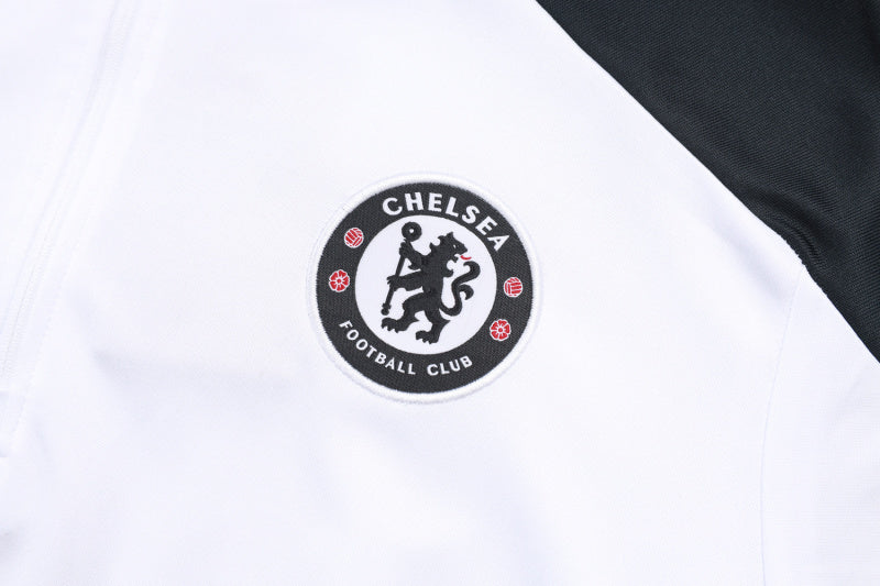 Chelsea White Pre-Partido TrackSuit 2025/26