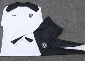 Chelsea White Pre-Partido TrackSuit 2025/26