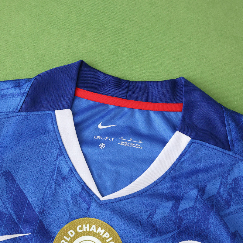 Chelsea Player con World Champions Camiseta Local 2025/26 - Versión Jugador