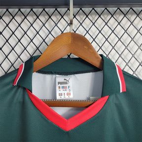 Marruecos Retro 1998 Green Camiseta Visitante - Manga Larga