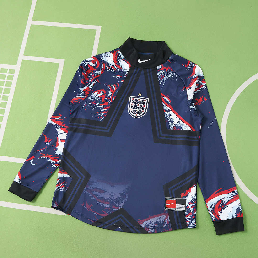 Inglaterra Hollywood Keeper Camiseta - Manga Larga