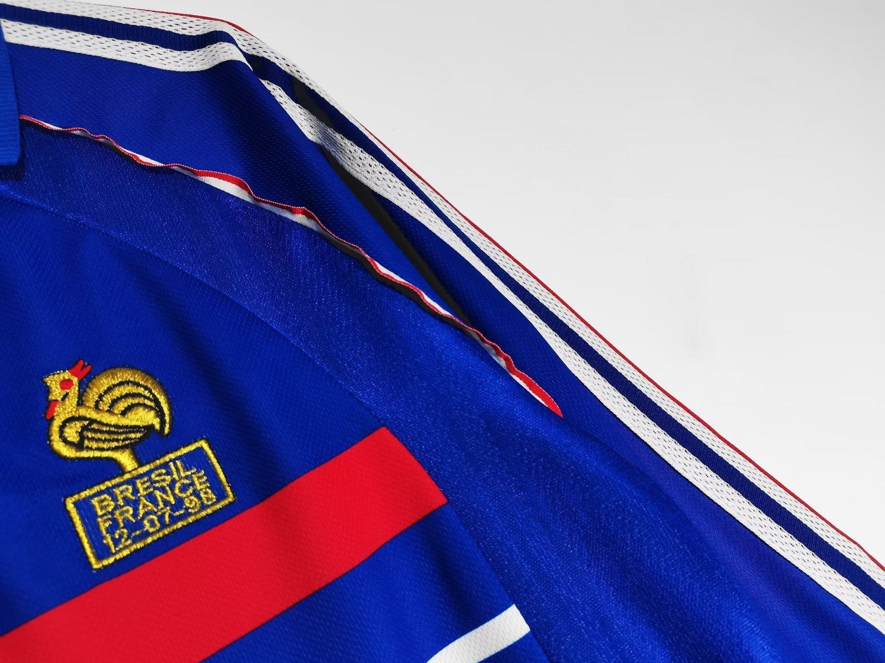 Francia Mundial Camiseta Local 1998 - Retro - Final