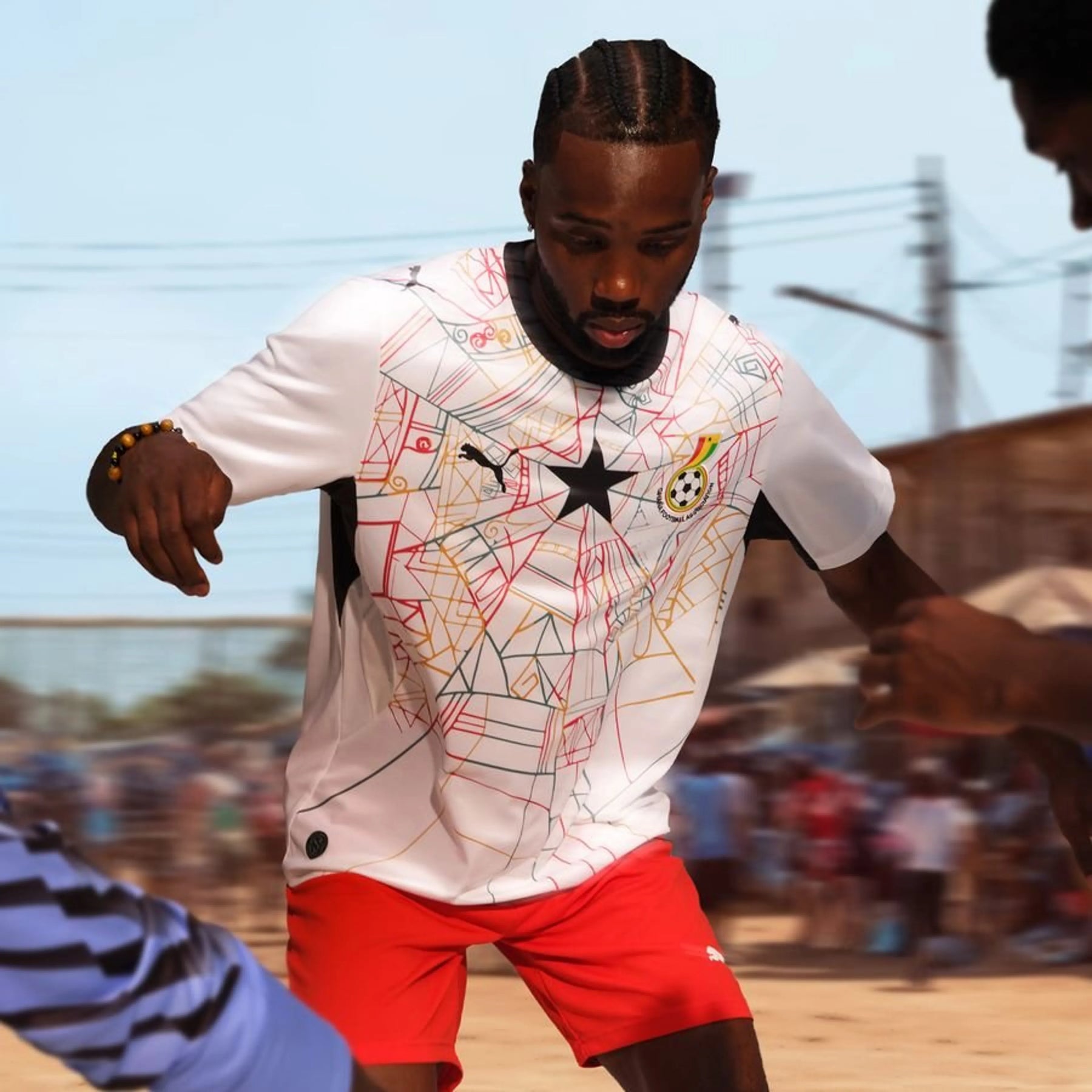 Ghana Player Mundial Camiseta 2026 - Versión Jugador