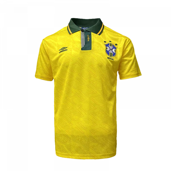 Brasil Camiseta Local 1991/93 - Retro