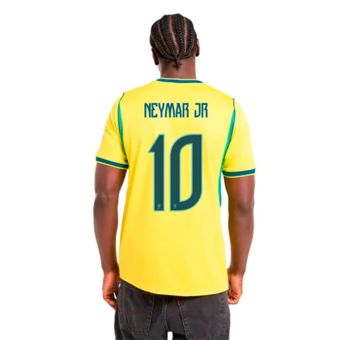 Camisa Brasil Nike I #10 Neymar Jr 2026/27 Torcedor