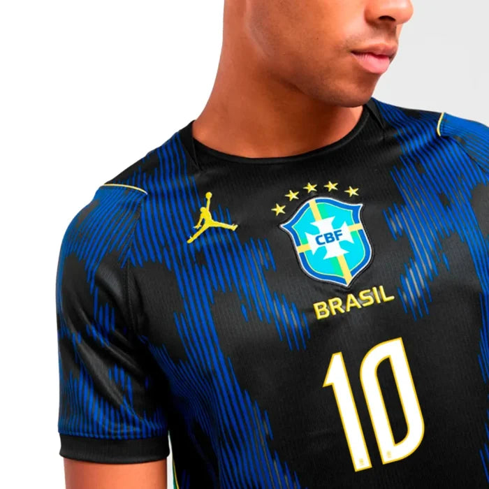 Camisa do Brasil #10 Neymar Jr II Jordan 26/27 Torcedor Masculina