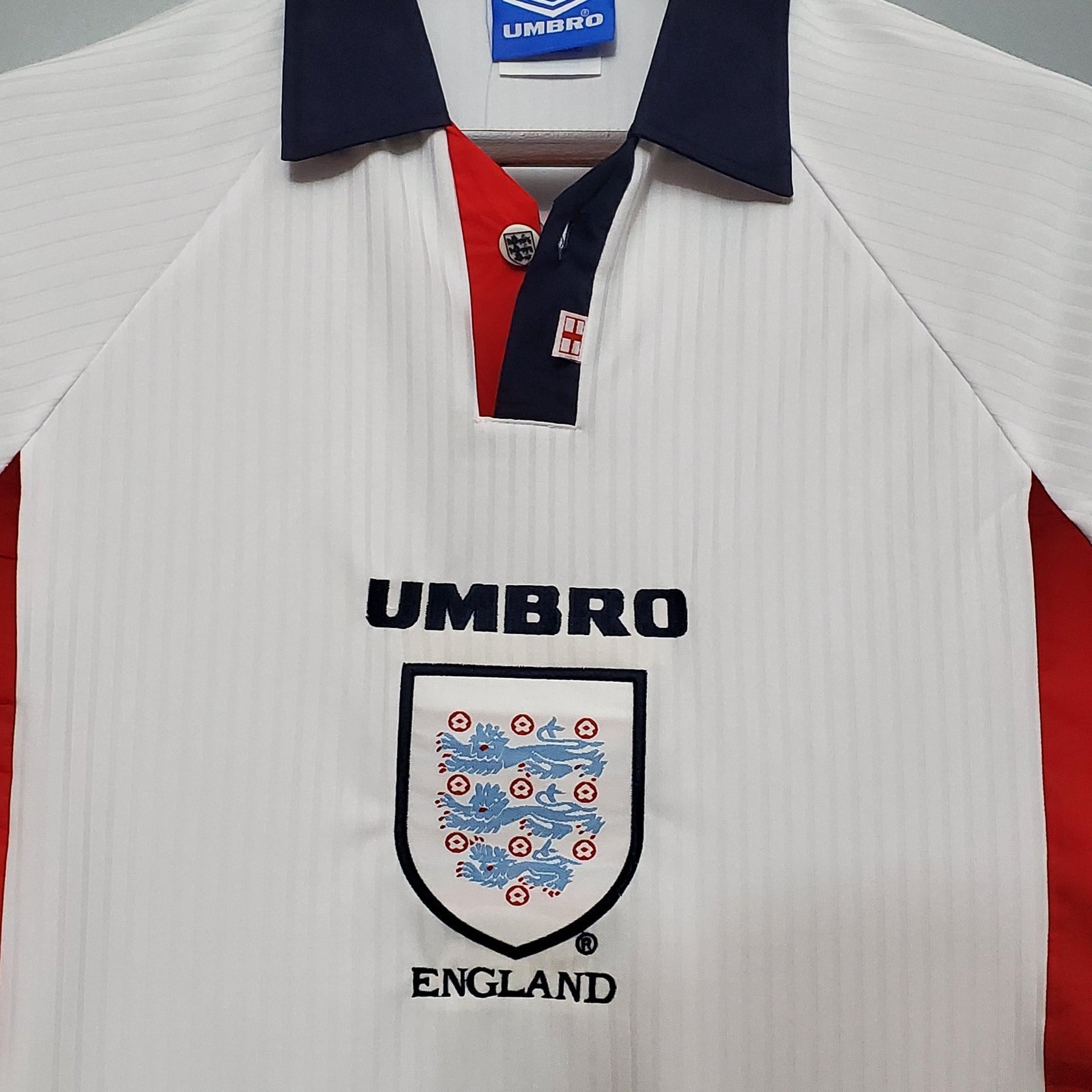 Inglaterra Camiseta Local 1998 - Retro