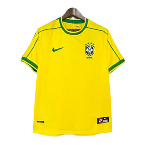 Brazil Retro 1998 Home Jersey