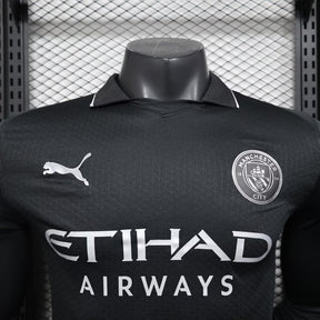Manchester City Player Camiseta Visitante 2025/26 - Manga Larga