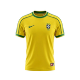 Camisa Retrô Seleção Brasileira I Home 1998/99 Masculino Amarelo