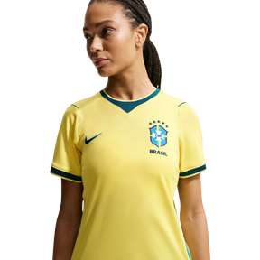 Camisa Brasil I 2026/27 Feminina - Amarela
