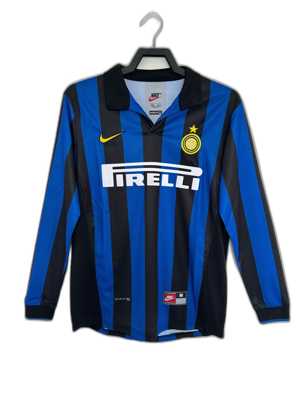 Inter Milan Retro 98/99 Home Jersey - Long Sleeve
