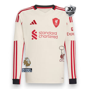 Liverpool Camiseta Visitante 2025/26 - Manga Larga