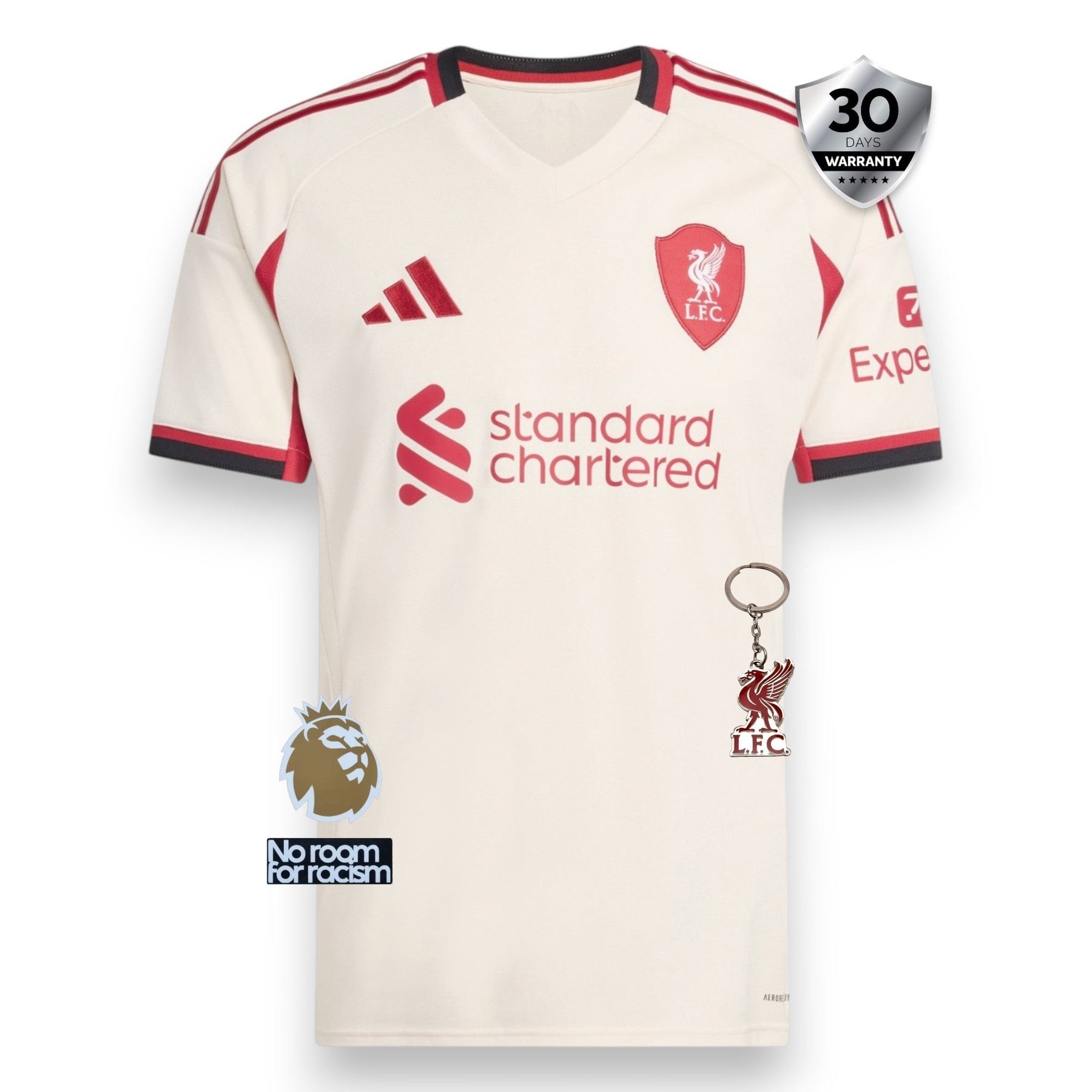 Liverpool Camiseta Visitante 2025/26 - CHAMPIONS 24/25 & Gold Trophy