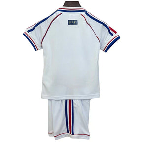 Francia Retro 1998 Mundial Camiseta Visitante - Niños