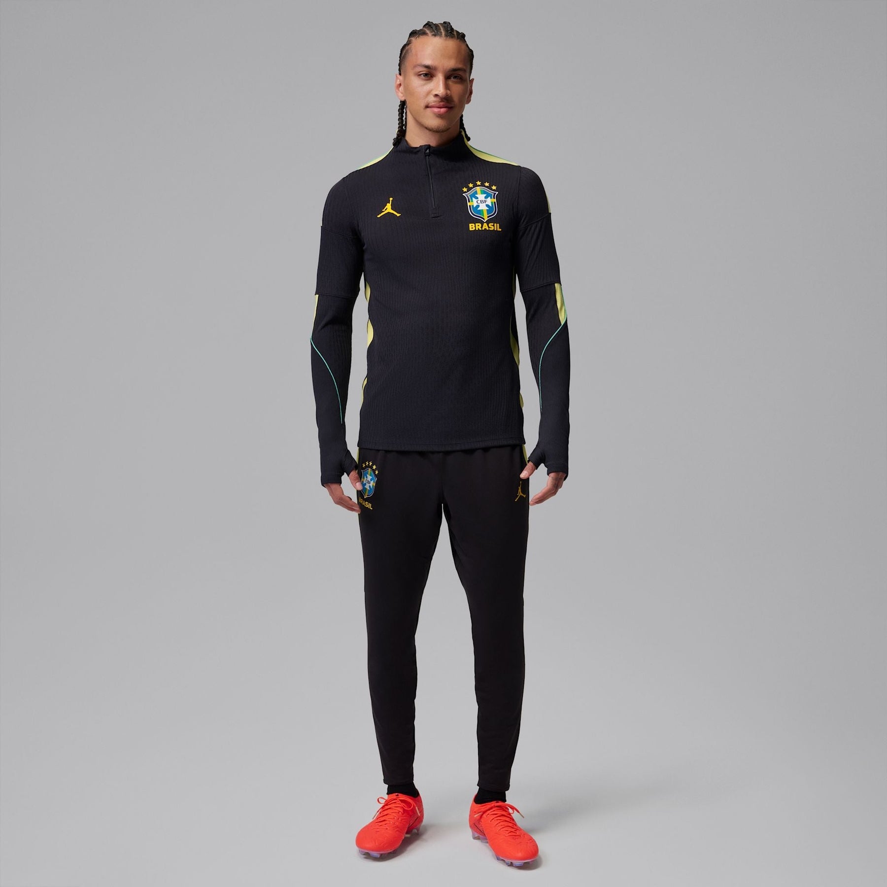 Conjunto de Treino Brasil 2026/27 Preto