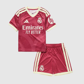 Real Madrid - Third Pink 26/27 Kids Jersey Kit