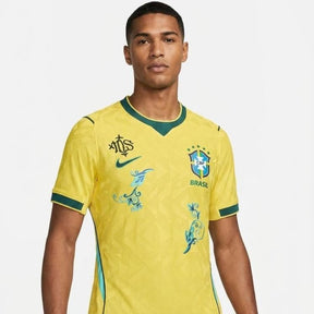 Brazil - Embroidered Home 26/27 Player Edition Jersey
