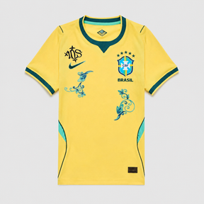 Brazil - Embroidered Home 26/27 Player Edition Jersey