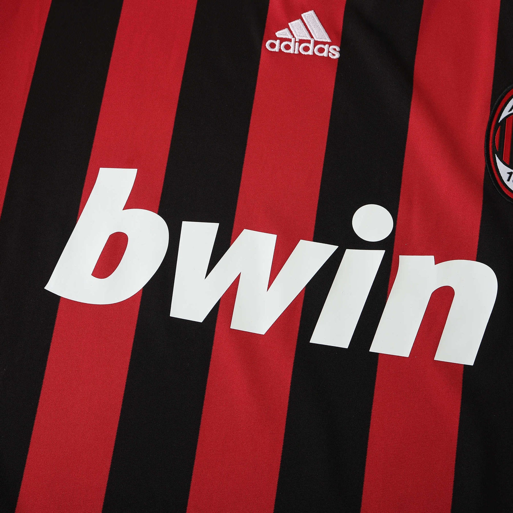 AC Milan - Retro Home 2009/10 Long Sleeve Jersey