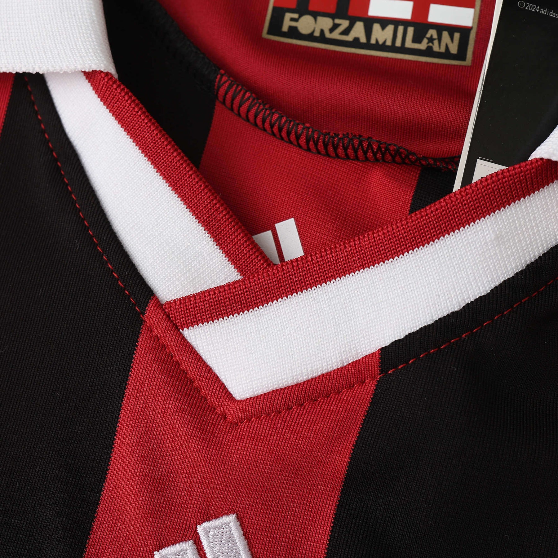 AC Milan - Retro Home 2009/10 Long Sleeve Jersey