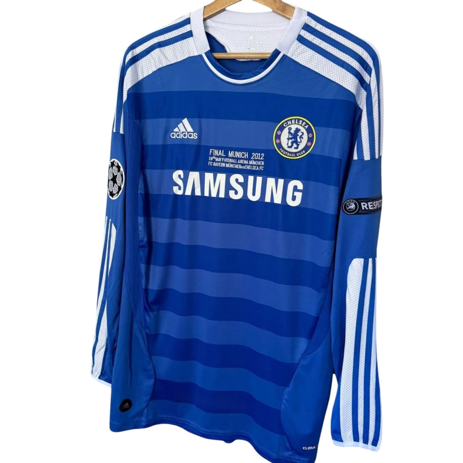 Chelsea Retro Camiseta 2012 - Manga Larga